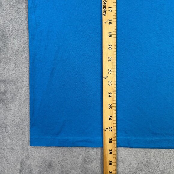 Columbia T Shirt Mens Large L Blue Short Sleeve Crew Neck UV Protection Tee - Picture 5 of 9